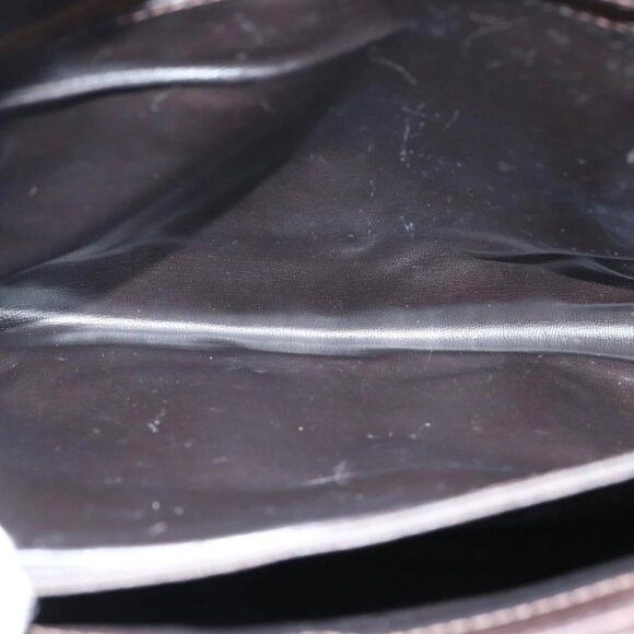 CELINE C Macadam Canvas Shoulder Bag Beige Brown Auth 81007 - Picture 12 of 15